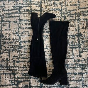 Black Over-the-Knee Women's Boots